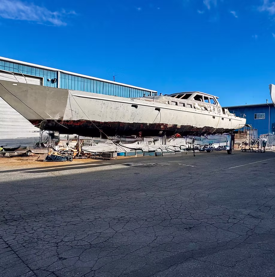 Maritime disaster relief where larger ships can't reach.